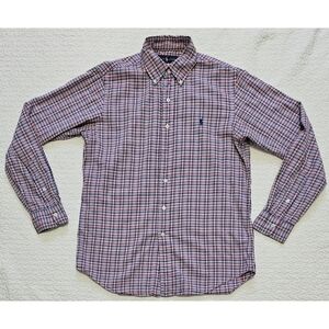 Ralph Lauren Plaid Button Down Dress Shirt